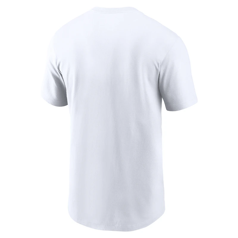 Men's Nike White Athletics New Logo T-Shirt
