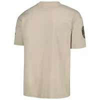 T-shirt d'athlétisme neutre à épaules tombantes Pro Standard Tan pour homme