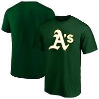 Men's Profile Green Athletics Big & Tall Primary Logo T-Shirt