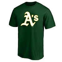 Men's Profile Green Athletics Big & Tall Primary Logo T-Shirt