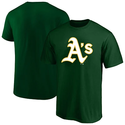 Men's Profile Green Athletics Big & Tall Primary Logo T-Shirt