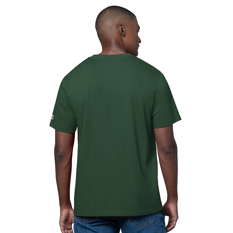 Men's Starter  Green/Heather Gray Athletics Two-Pack T-Shirt Set