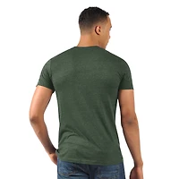 Men's Starter  Green Athletics Prime Time Property Of T-Shirt