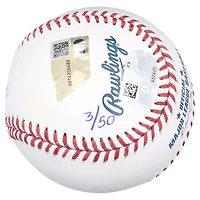 Balle de baseball Nick Kurtz Athletics autographiée avec plusieurs inscriptions - Édition limitée à 50 exemplaires