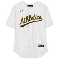 Nick Kurtz Athletics Autographed White Nike Replica Jersey  