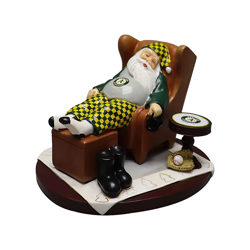 Figurine du Père Noël au repos de The Memory Company Athletics