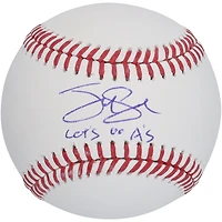 V106832 Oak A Tyler Soderstrom Athletics Baseball autographié avec inscription « Let's Go A's » Tyler Soderstrom AUT BASEBALL 45800 AUTBALBSB BSBLSO0082 #5