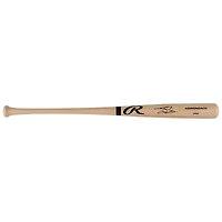 Tyler Soderstrom Athletics a autographié la batte professionnelle Blonde Rawlings