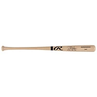 Tyler Soderstrom Athletics Autographed Blonde Rawlings Pro Bat with "Let's Go A's" Inscription