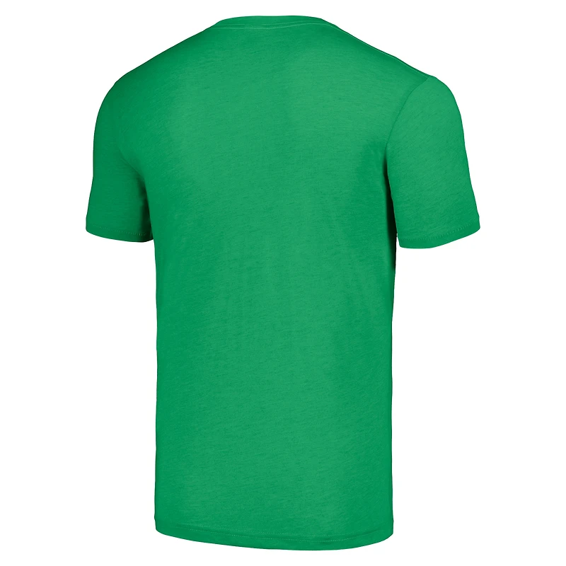 T-shirt unisexe MLB x Guy Fieri Flavortown Green Athletics Tri-Blend