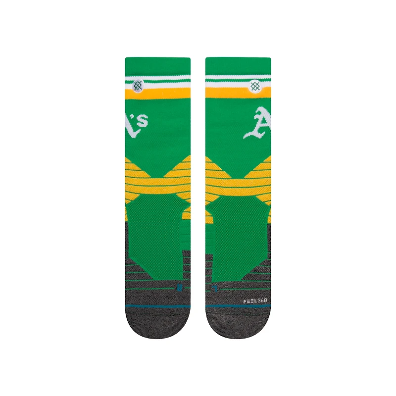 Unisex Stance Green Athletics Diamond Pro Crew Socks