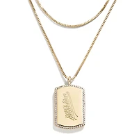 Collier avec plaque d'identité pour chien WEAR by Erin Andrews x Baublebar Athletics