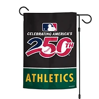 Drapeau de jardin double face WinCraft Athletics 12" x 18" America 250
