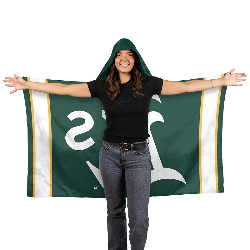 Drapeau à capuche WinCraft Athletics 3' x 5'