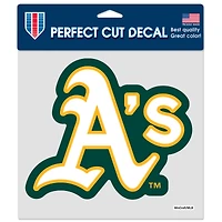 Autocollant de voiture couleur WinCraft Athletics 8" x 8"