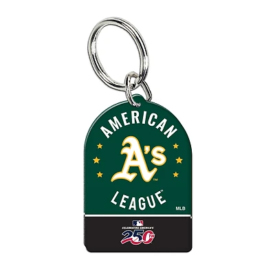 WinCraft Athletics America 250 Premium Acrylic Key Ring