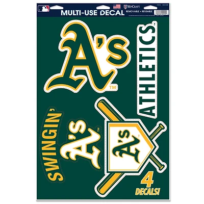 WinCraft Athletics Primary 11'' x 17'' Multi-Use Decal Sheet