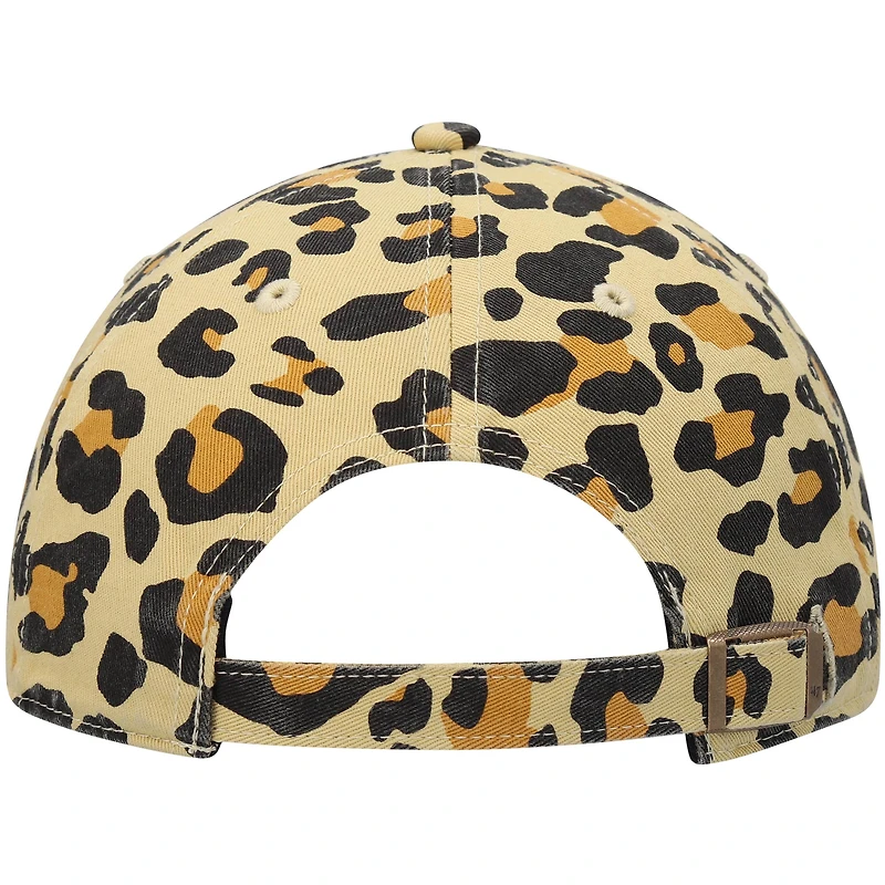 Casquette ajustable '47 Athletics Tan Bagheera Cheetah Clean Up pour femme