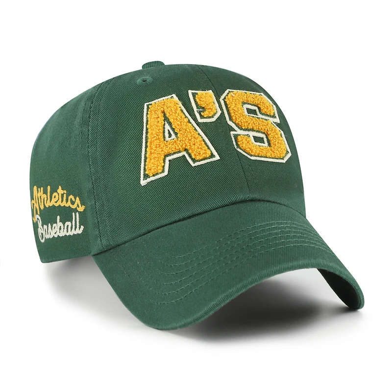 Women's '47  Dark Green Athletics Zoey Clean Up Adjustable Hat