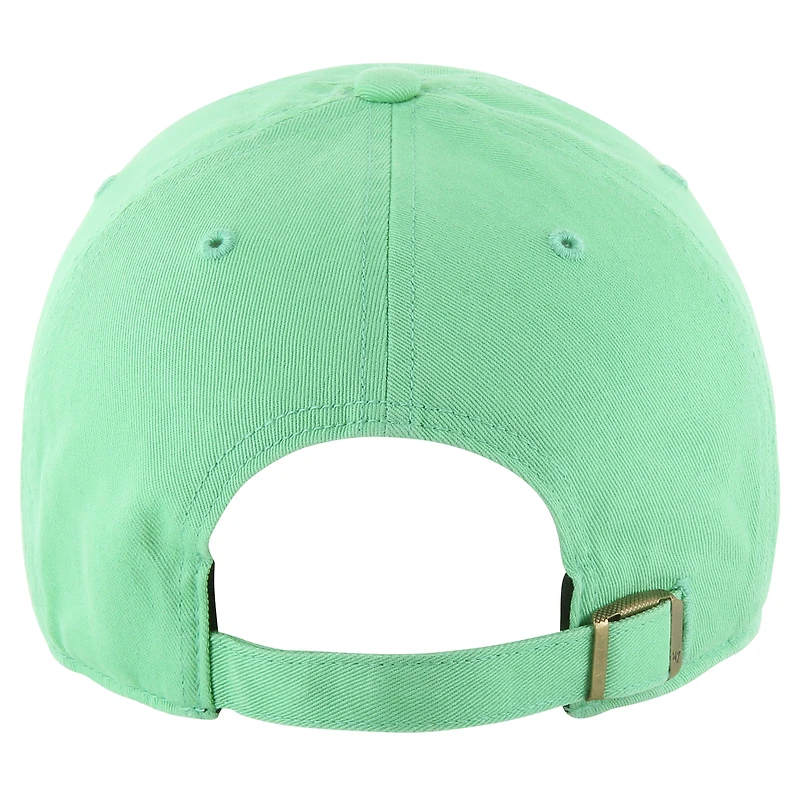 Women's '47 Green Athletics Luminance Cheer Clean Up Adjustable Hat