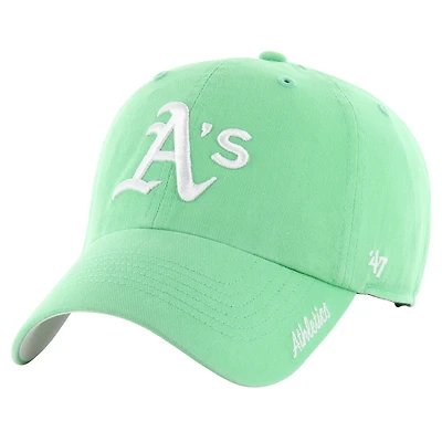 Women's '47 Green Athletics Luminance Cheer Clean Up Adjustable Hat