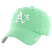 Women's '47 Green Athletics Luminance Cheer Clean Up Adjustable Hat