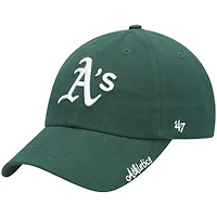 Casquette ajustable '47 Green Athletics Team Miata Clean Up pour femmes