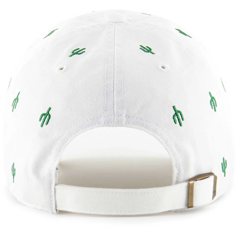 Women's '47 White Athletics Spring Training Confetti Clean Up Adjustable Hat