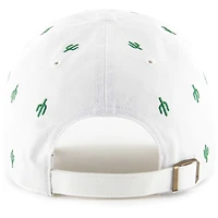 Women's '47 White Athletics Spring Training Confetti Clean Up Adjustable Hat
