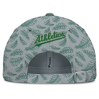Women's Fanatics  Gray Athletics Cooperstown Collection Shift Adjustable Hat