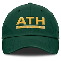Women's Fanatics Green Athletics Fly Out Adjustable Hat