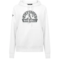 Women's Levelwear Athletics Adorn Banner Arch Pullover Hoodie