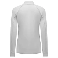 Women's Levelwear White Athletics Kinetic Insignia 2.0 Raglan Quarter-Zip Top