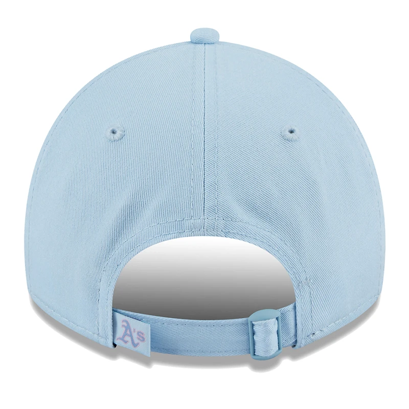 Women's New Era Athletics Multi Light Blue 9TWENTY Adjustable Hat