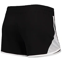 Short en molleton extensible Athletics noir New Era pour femme