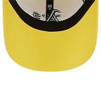 Casquette ajustable New Era Gold Athletics Don't Worry 9TWENTY pour femme