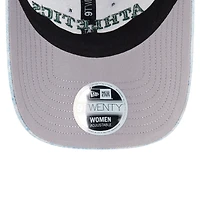 Women's New Era  Light Blue Athletics Daisy All Over 9TWENTY Adjustable Hat