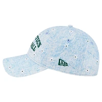 Women's New Era  Light Blue Athletics Daisy All Over 9TWENTY Adjustable Hat