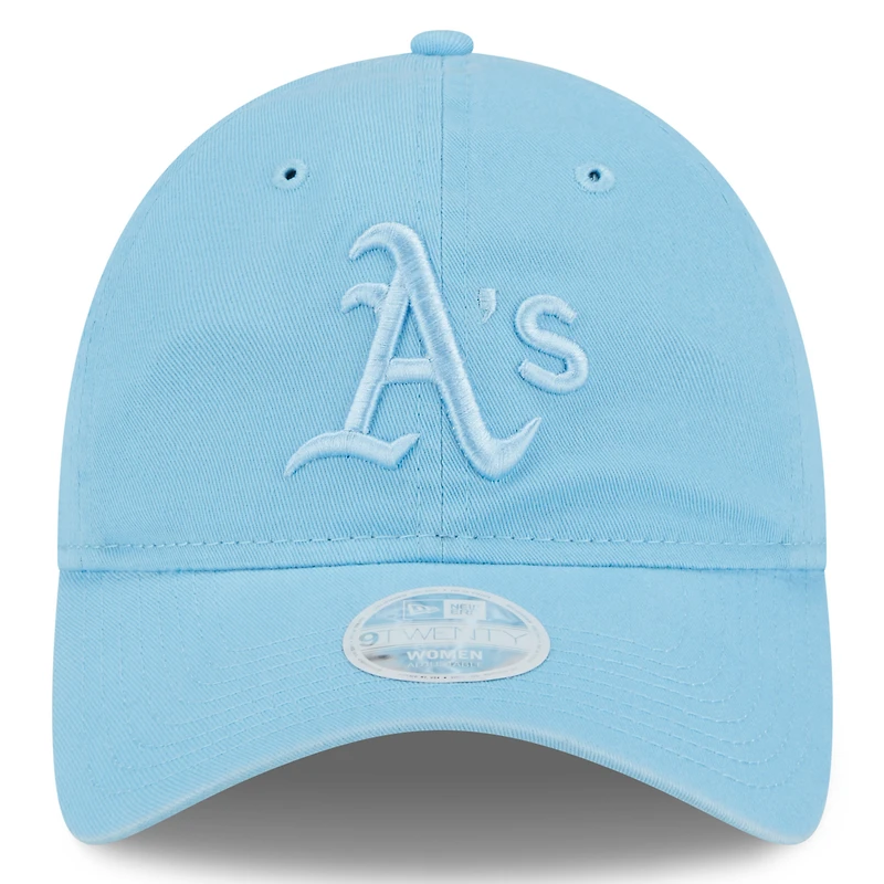 Casquette ajustable Athletics Doscientos Core Classic 9TWENTY bleu clair pour femme de New Era