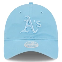 Casquette ajustable Athletics Doscientos Core Classic 9TWENTY bleu clair pour femme de New Era