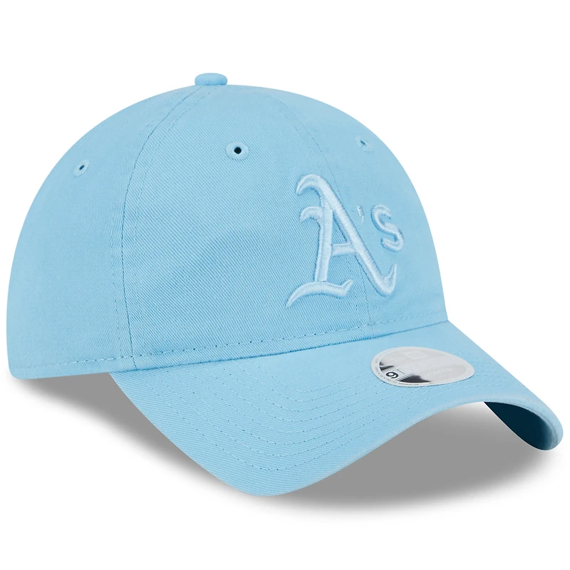 Casquette ajustable Athletics Doscientos Core Classic 9TWENTY bleu clair pour femme de New Era
