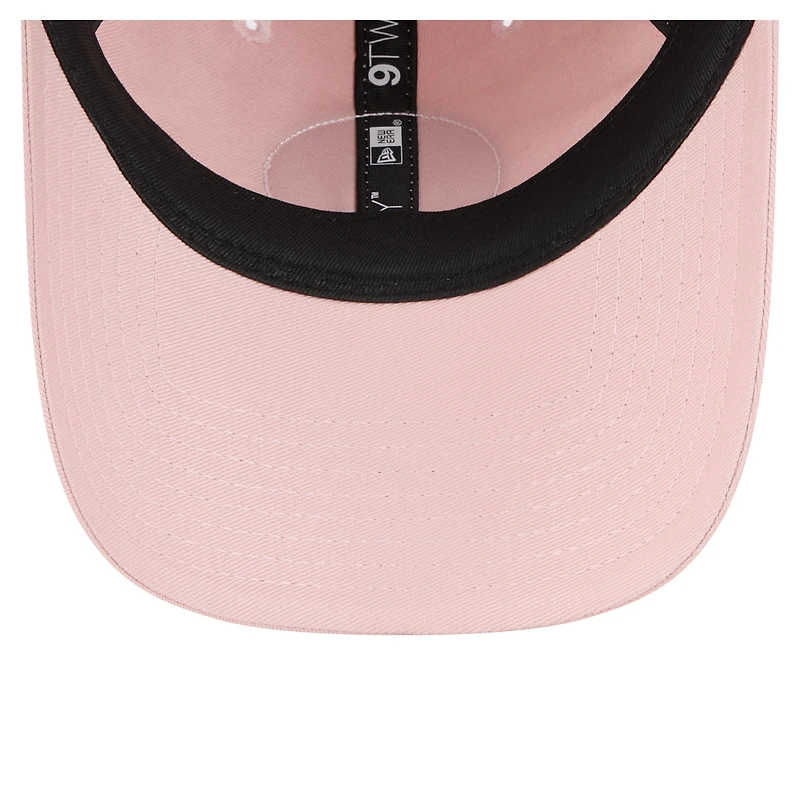 Casquette ajustable New Era Athletics Bloom 9TWENTY rose pour femme
