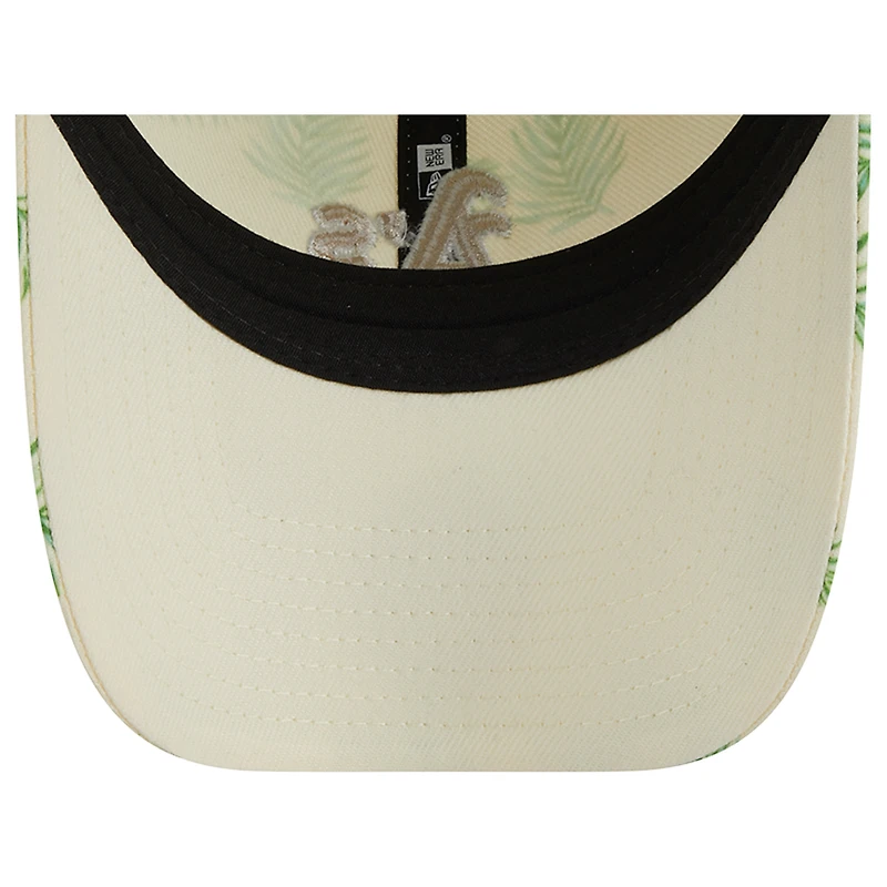 Casquette ajustable New Era Athletics Palms 9TWENTY blanche pour femme