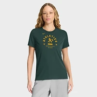 T-shirt Nike Athletics Authentic Collection Early Work Tri-Blend Dri-FIT pour femme, vert