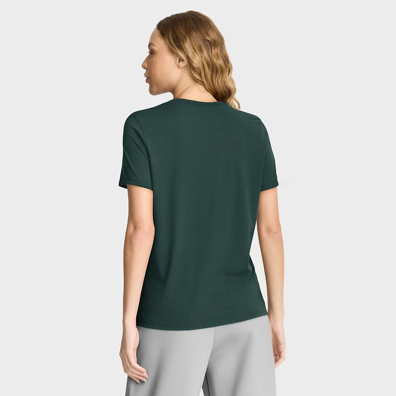 T-shirt Nike Athletics Authentic Collection Early Work Tri-Blend Dri-FIT pour femme, vert