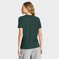 T-shirt Nike Athletics Authentic Collection Early Work Tri-Blend Dri-FIT pour femme, vert
