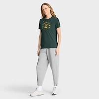 Women's Nike Green Athletics Authentic Collection Early Work Tri-Blend Dri-FIT T-Shirt