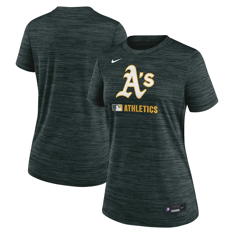 Women's Nike  Green Athletics Authentic Collection Velocity Dri-FIT T-Shirt