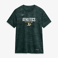 Women's Nike Green Athletics Authentic Collection Velocity Dri-FIT T-Shirt