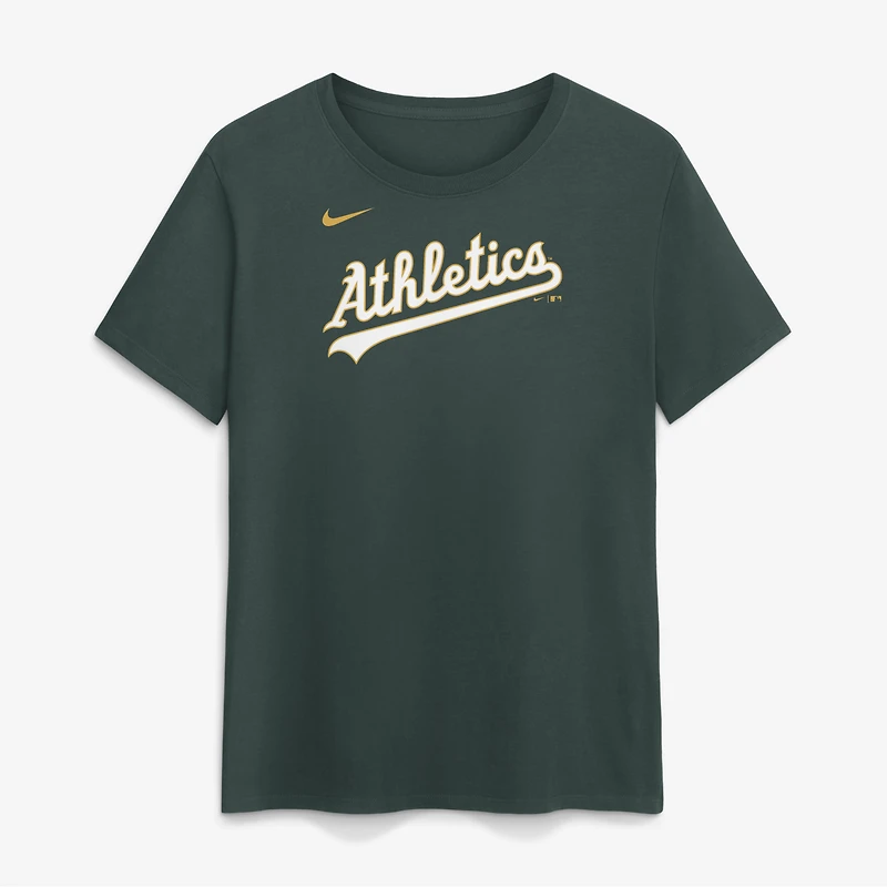Women's Nike Henry Bolte Green Athletics Name & Number T-Shirt
